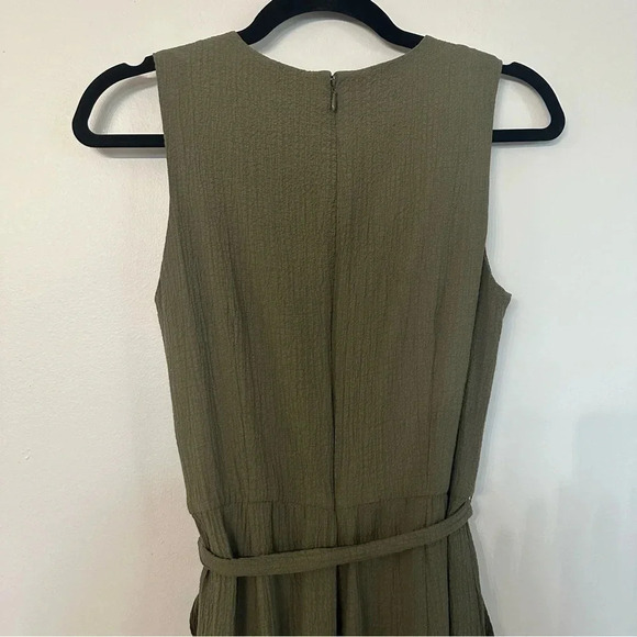 Calvin Klein Green Sleeveless Tie Waist Full Length Romper Size 4 GUC - Picture 10 of 12